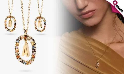 Initial Necklaces & Stud Earrings!
